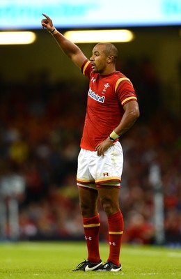 080815 - Wales v Ireland - Dove Men Series 2015 -Eli Walker of Wales