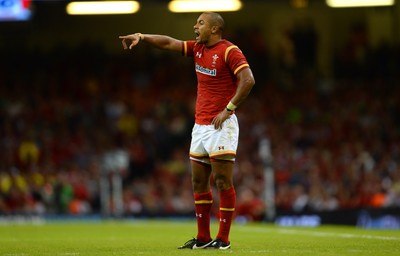 080815 - Wales v Ireland - Dove Men Series 2015 -Eli Walker of Wales