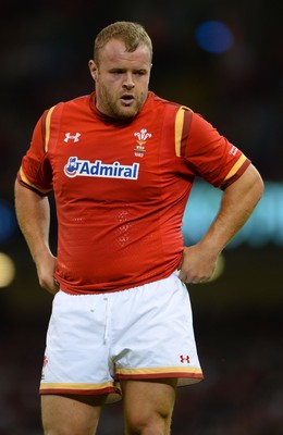 080815 - Wales v Ireland - Dove Men Series 2015 -Scott Andrews of Wales