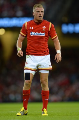 080815 - Wales v Ireland - Dove Men Series 2015 -Gareth Anscombe of Wales