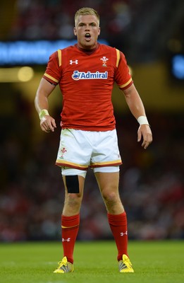 080815 - Wales v Ireland - Dove Men Series 2015 -Gareth Anscombe of Wales