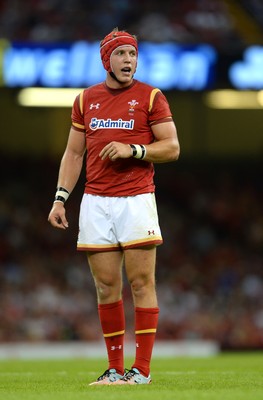 080815 - Wales v Ireland - Dove Men Series 2015 -Tyler Morgan of Wales