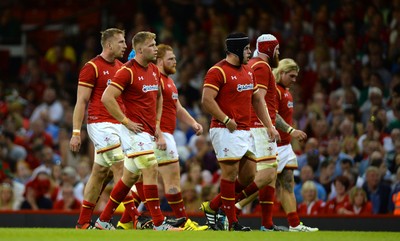 080815 - Wales v Ireland - Dove Men Series 2015 -Wales forwards