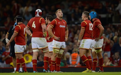 080815 - Wales v Ireland - Dove Men Series 2015 -Ross Moriarty of Wales