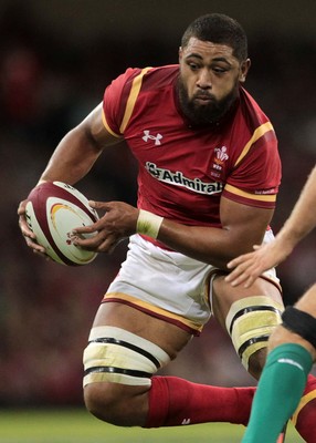 080815 - Wales v Ireland - Dove Mens Series - Taulupe Faletau of Wales