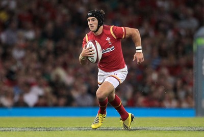 080815 - Wales v Ireland - Dove Mens Series - Matthew Morgan of Wales