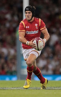 080815 - Wales v Ireland - Dove Mens Series - Matthew Morgan of Wales