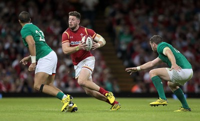 080815 - Wales v Ireland - Dove Mens Series - Alex Cuthbert of Wales