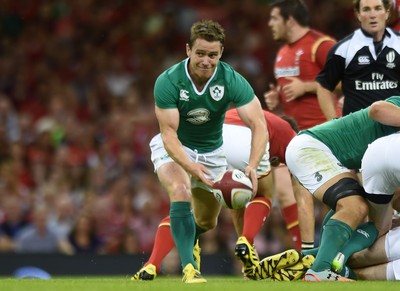 080815 - Wales v Ireland - Dove Men Series - Eoin Reddan of Ireland 