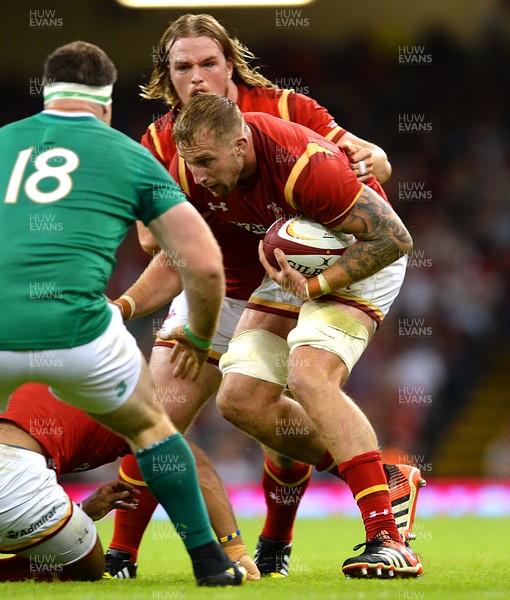 080815 - Wales v Ireland - Dove Men Series 2015 -Dominic Day of Wales