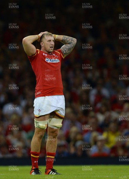 080815 - Wales v Ireland - Dove Men Series 2015 -Dominic Day of Wales