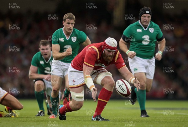 080815 - Wales v Ireland - Dove Mens Series - Jake Ball of Wales