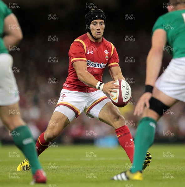 080815 - Wales v Ireland - Dove Mens Series - Matthew Morgan of Wales