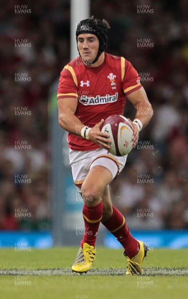 080815 - Wales v Ireland - Dove Mens Series - Matthew Morgan of Wales