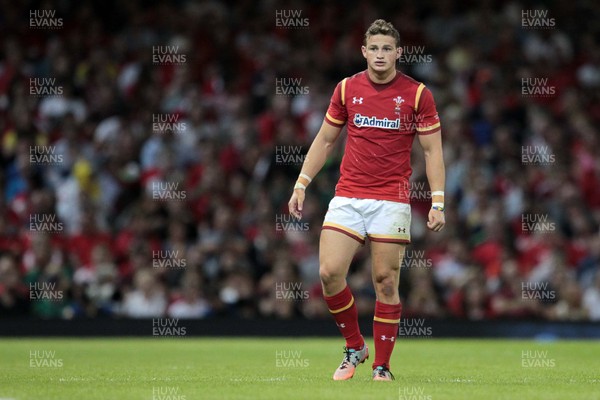 080815 - Wales v Ireland - Dove Mens Series - Hallam Amos of Wales