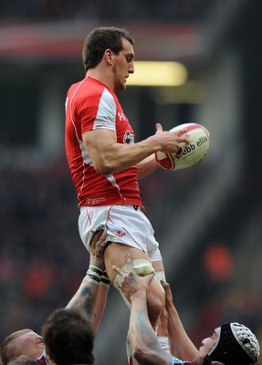 12.03.11 - Wales v Ireland - RBS Six Nations 2011 - Sam Warburton of Wales. 