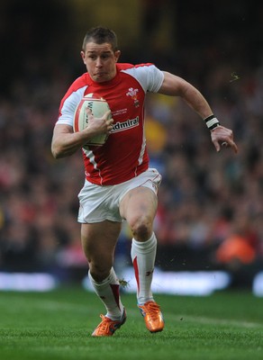 12.03.11 - Wales v Ireland - RBS Six Nations 2011 - Shane Williams of Wales. 