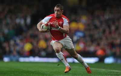 12.03.11 - Wales v Ireland - RBS Six Nations 2011 - Shane Williams of Wales. 