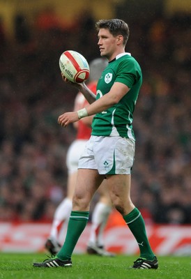 12.03.11 - Wales v Ireland - RBS Six Nations 2011 - Ronan O'Gara of Ireland. 