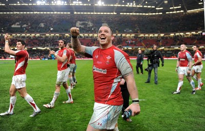12.03.11 - Wales v Ireland - RBS Six Nations 2011 - Paul James of Wales. 