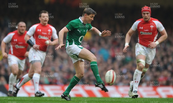 12.03.11 - Wales v Ireland - RBS Six Nations 2011 - Ronan O'Gara of Ireland. 