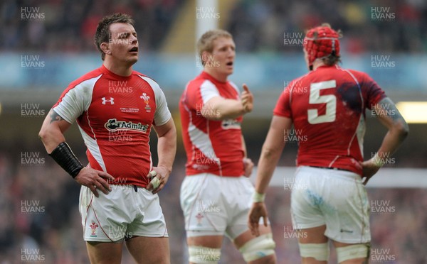 12.03.11 - Wales v Ireland - RBS Six Nations 2011 - Matthew Rees of Wales. 
