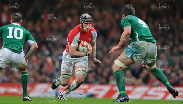 12.03.11 - Wales v Ireland - RBS Six Nations 2011 - Dan Lydiate of Wales. 