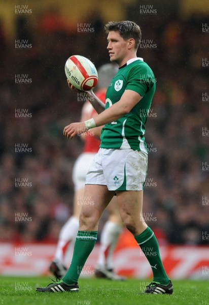 12.03.11 - Wales v Ireland - RBS Six Nations 2011 - Ronan O'Gara of Ireland. 