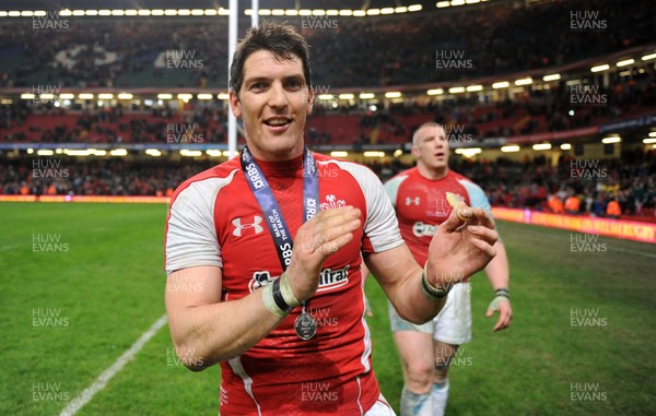 12.03.11 - Wales v Ireland - RBS Six Nations 2011 - James Hook of Wales. 