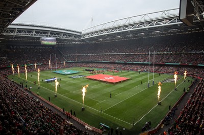 140315 - Wales v Ireland, RBS 6 Nations 2015 - A general view of the Millennium Stadium ahead of the start of the Wales v Ireland RBS 6 Nations Match