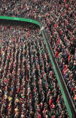 140315 - Wales v Ireland, RBS 6 Nations 2015 - A general view of the Millennium Stadium ahead of the start of the Wales v Ireland RBS 6 Nations Match