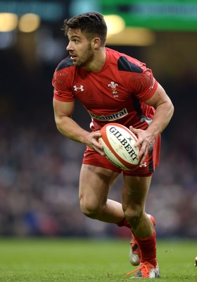 140315 - Wales v Ireland - RBS 6 Nations 2015 -Rhys Webb of Wales