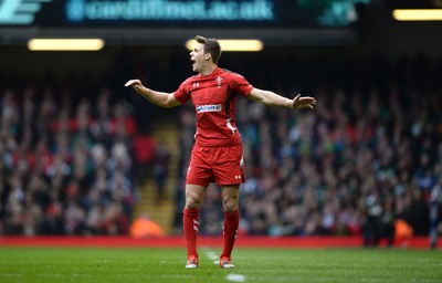 140315 - Wales v Ireland - RBS 6 Nations 2015 -Liam Williams of Wales