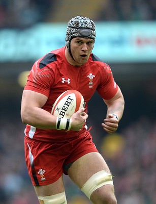 140315 - Wales v Ireland - RBS 6 Nations 2015 -Dan Lydiate of Wales