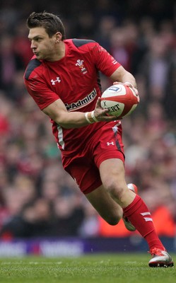 140315 - Wales v Ireland - RBS 6 Nations - Dan Biggar of Wales