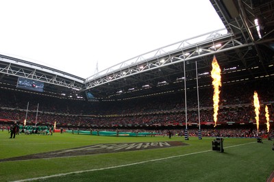 140315 - Wales v Ireland - RBS 6 Nations - General View of the Millennium Stadium