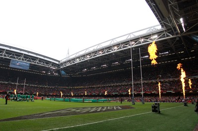 140315 - Wales v Ireland - RBS 6 Nations - General View of the Millennium Stadium