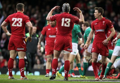 140315 - Wales v Ireland - RBS 6 Nations - Jonathan Davies of Wales