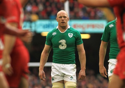 140315 - Wales v Ireland - RBS 6 Nations -Paul O'Connell of Ireland