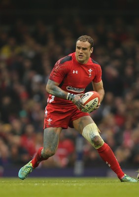 140315 - Wales v Ireland, RBS 6 Nations 2015 - Jamie Roberts of Wales