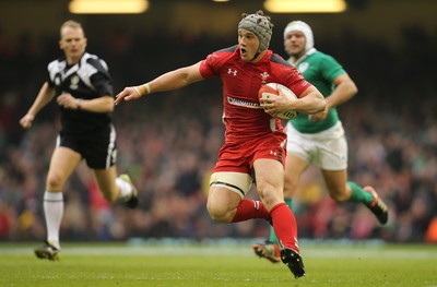 140315 - Wales v Ireland, RBS 6 Nations 2015 - Jonathan Davies of Wales