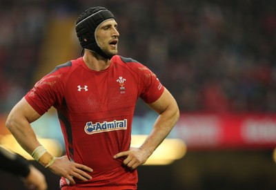 140315 - Wales v Ireland, RBS 6 Nations 2015 - Luke Charteris of Wales