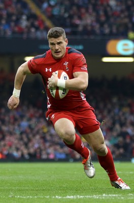 140315 - Wales v Ireland, RBS 6 Nations 2015 - Scott Williams of Wales