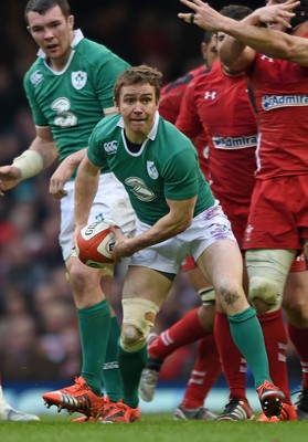 140315 - Wales v Ireland - RBS Six Nations - Eoin Reddan of Ireland