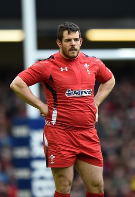 140315 - Wales v Ireland - RBS Six Nations - Aaron Jarvis of Wales