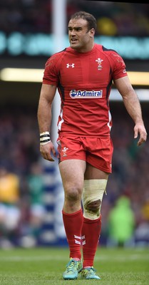 140315 - Wales v Ireland - RBS Six Nations - Jamie Roberts of Wales