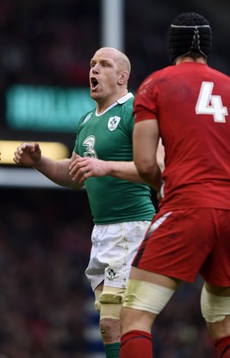 140315 - Wales v Ireland - RBS Six Nations - Paul O’Connell of Ireland