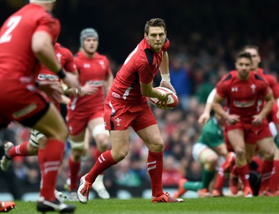 140315 - Wales v Ireland - RBS Six Nations - Dan Biggar of Wales