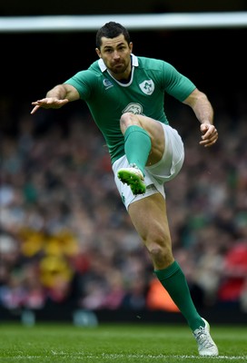 140315 - Wales v Ireland - RBS Six Nations - Rob Kearney of Ireland