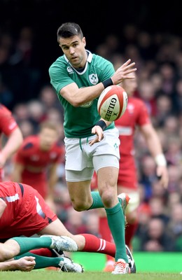 140315 - Wales v Ireland - RBS Six Nations - Conor Murray of Ireland